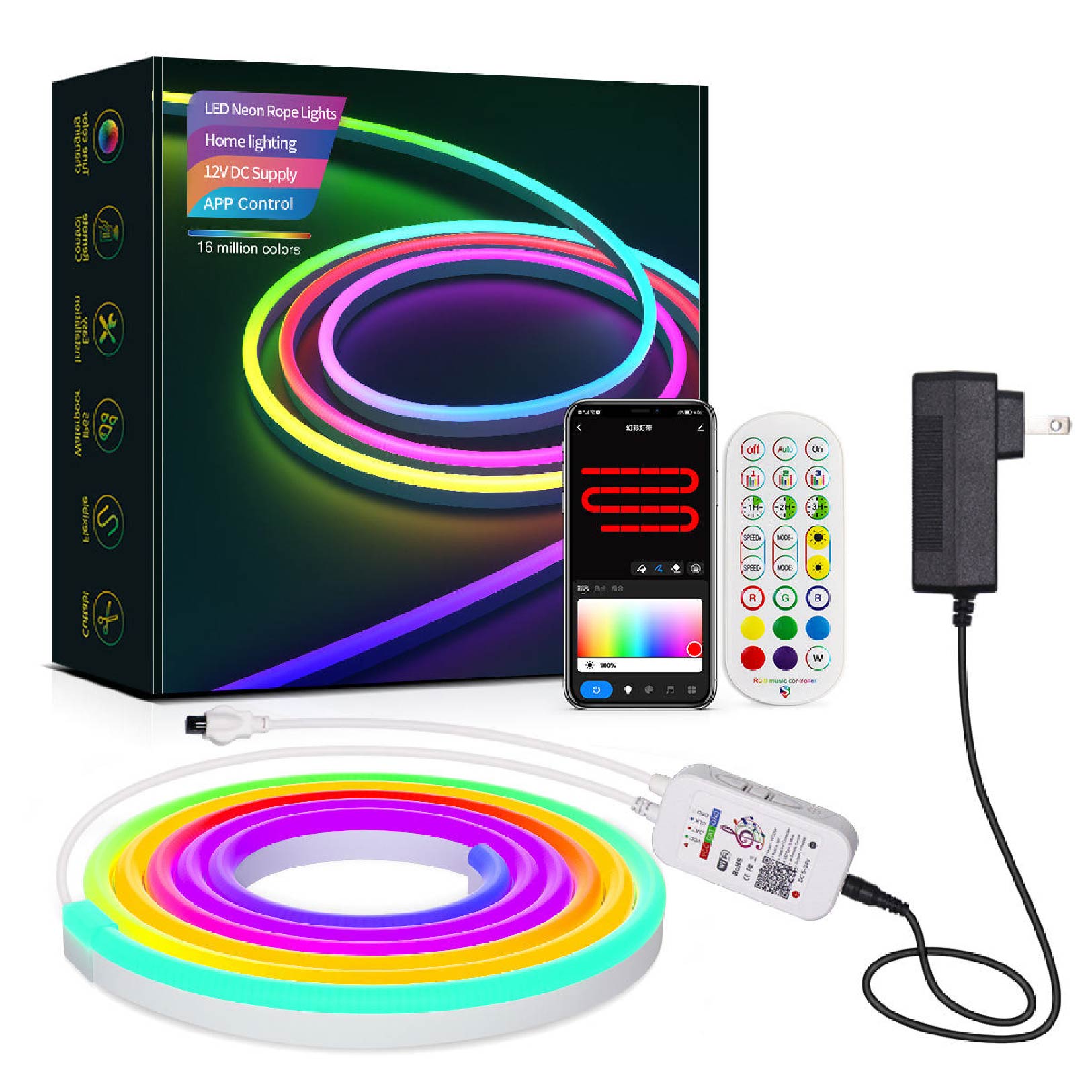 حبل اضاءة ليد RGB-11